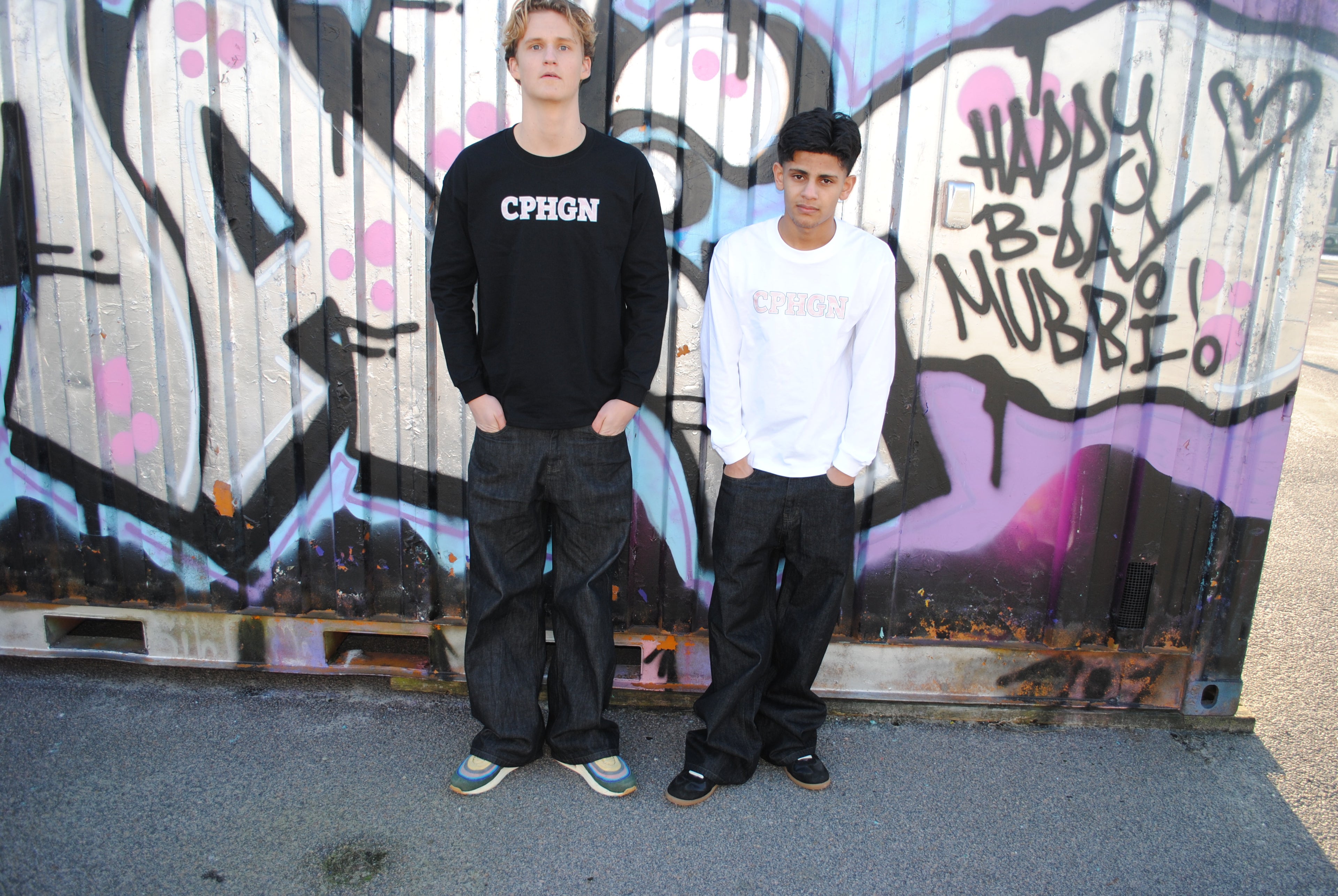 “CPHGN” Pink and Black Camo Long Sleeve