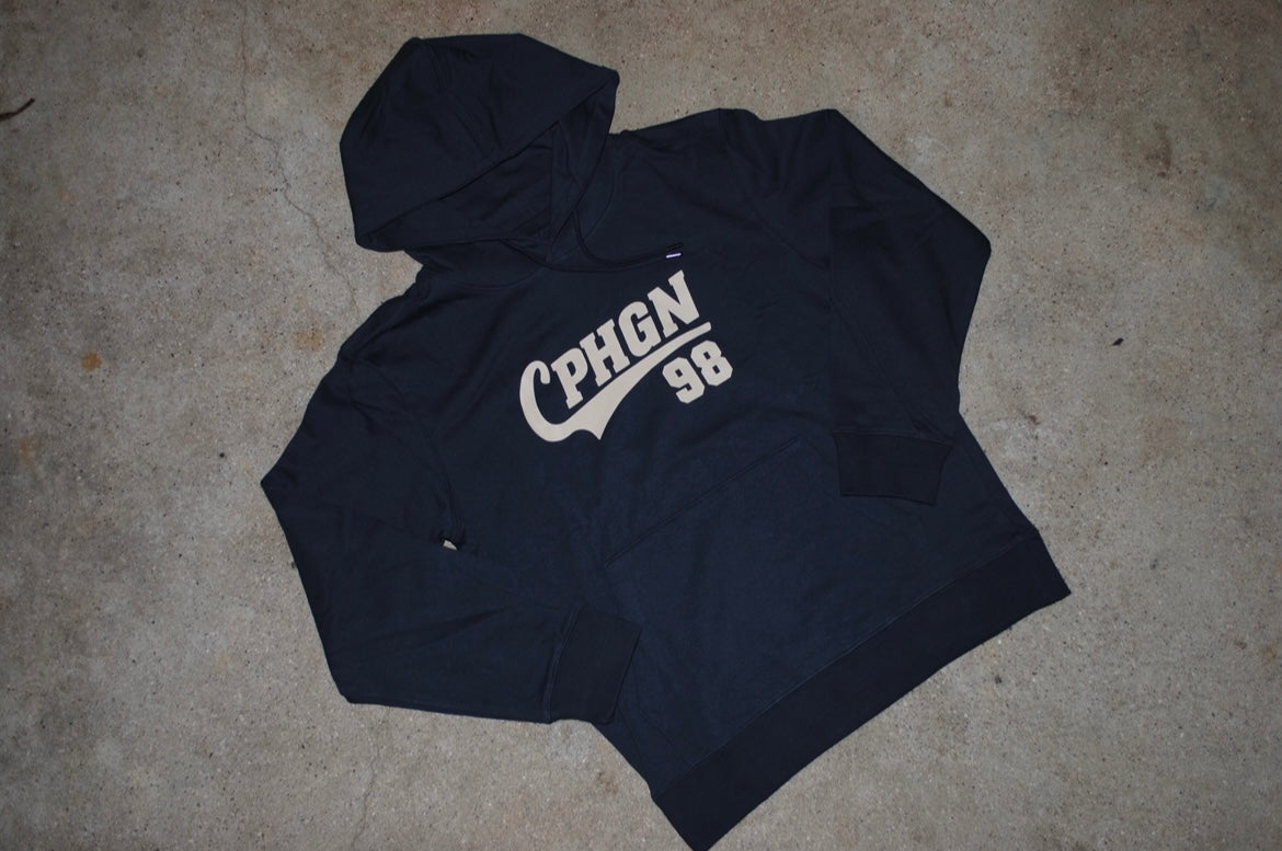 “CPHGN” Hoodie Navy Blue