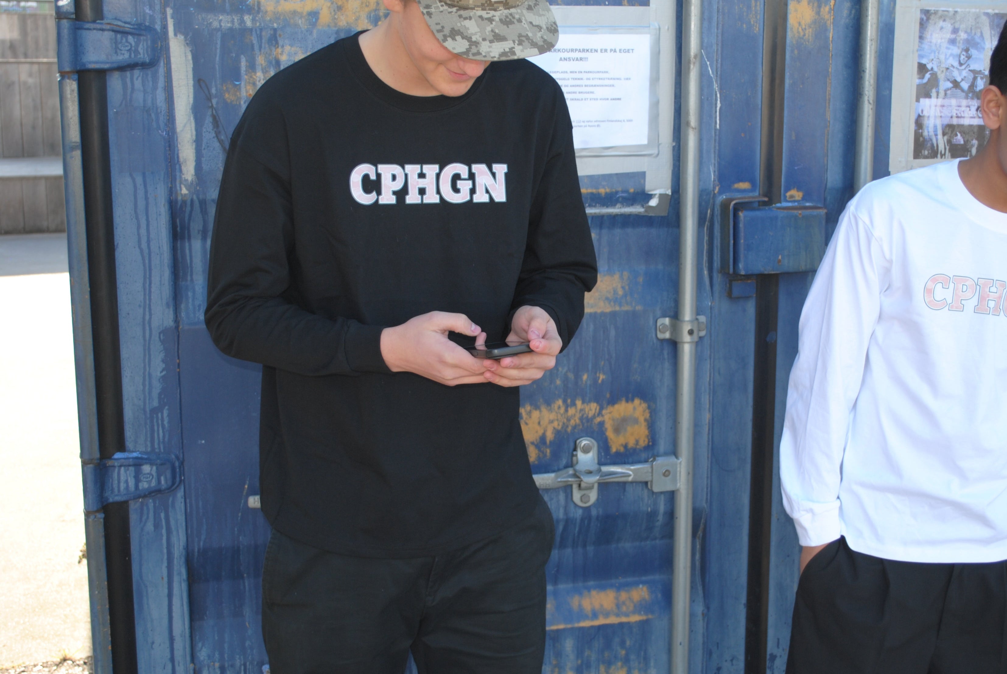 “CPHGN” Pink and Black Camo Long Sleeve