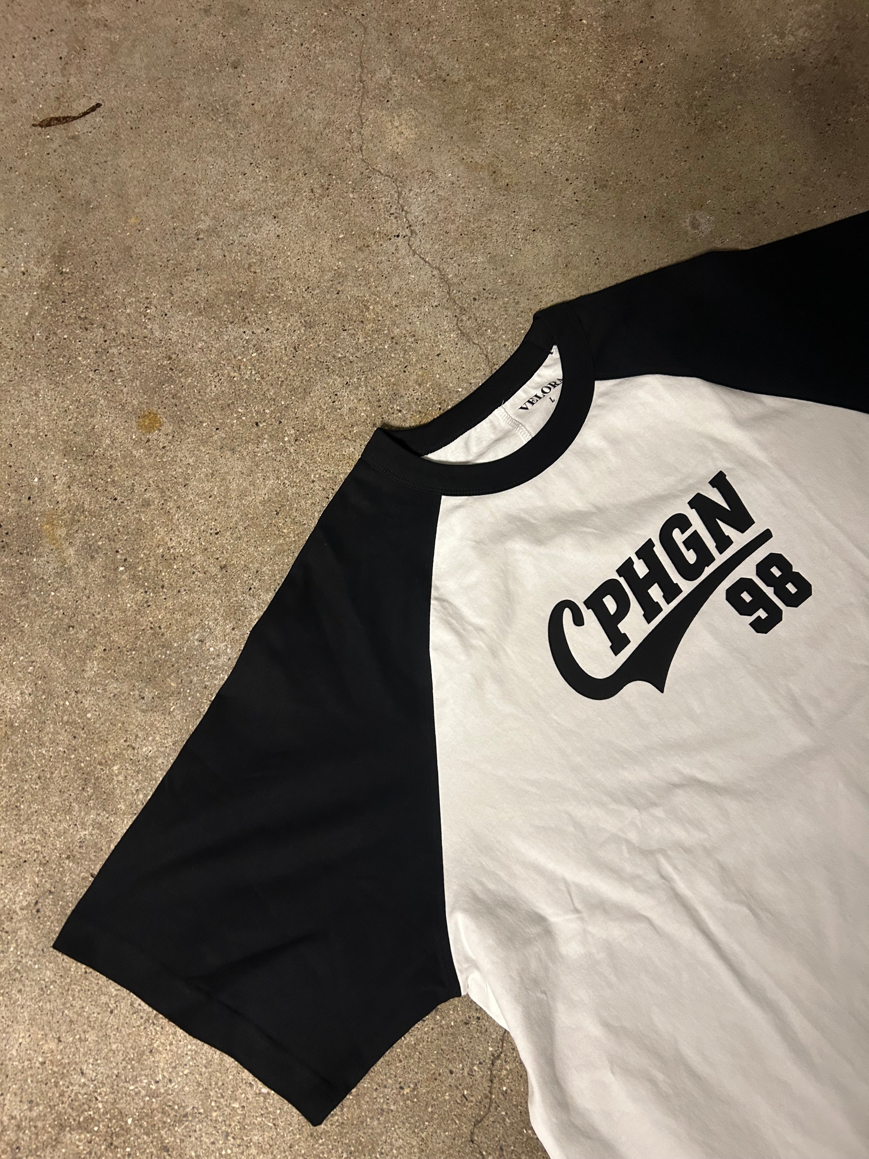 "CPHGN" Tshirt Black and white