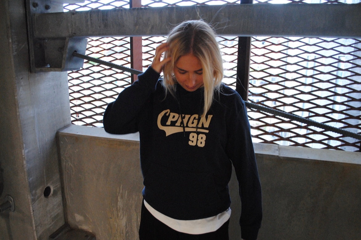 “CPHGN” Hoodie Navy Blue